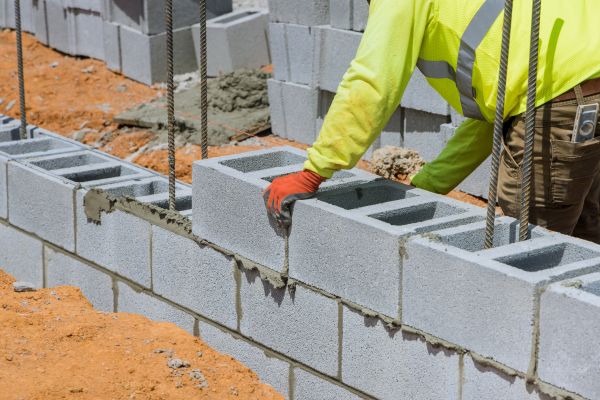 Concrete Blocks Installation in Saint Johns