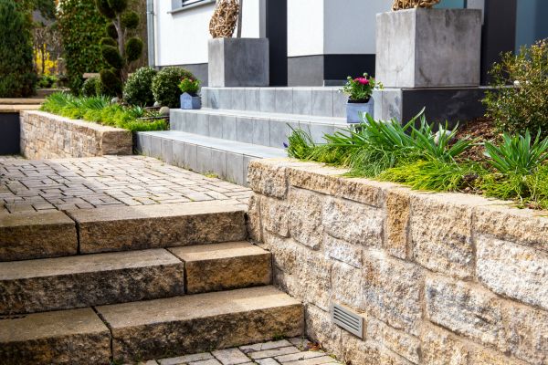 Stone Step Replacement in Saint Johns