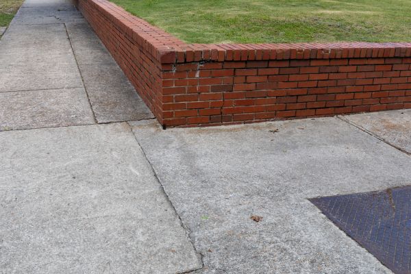 Brick Retaining Wall Repair in Saint Johns